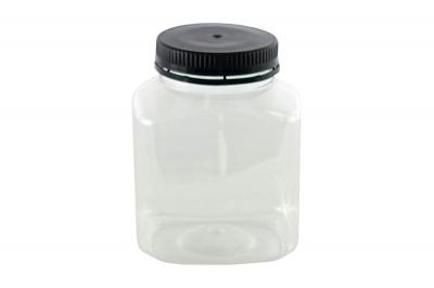 2133 PET 500 ml Container With Cover (Rectangular)